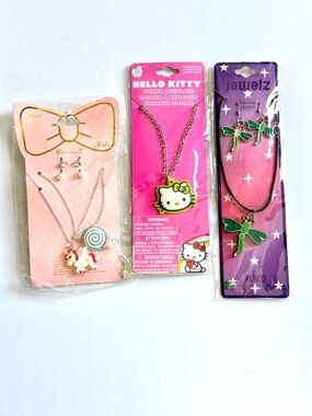 Kids Jewelry Lot New In Packages